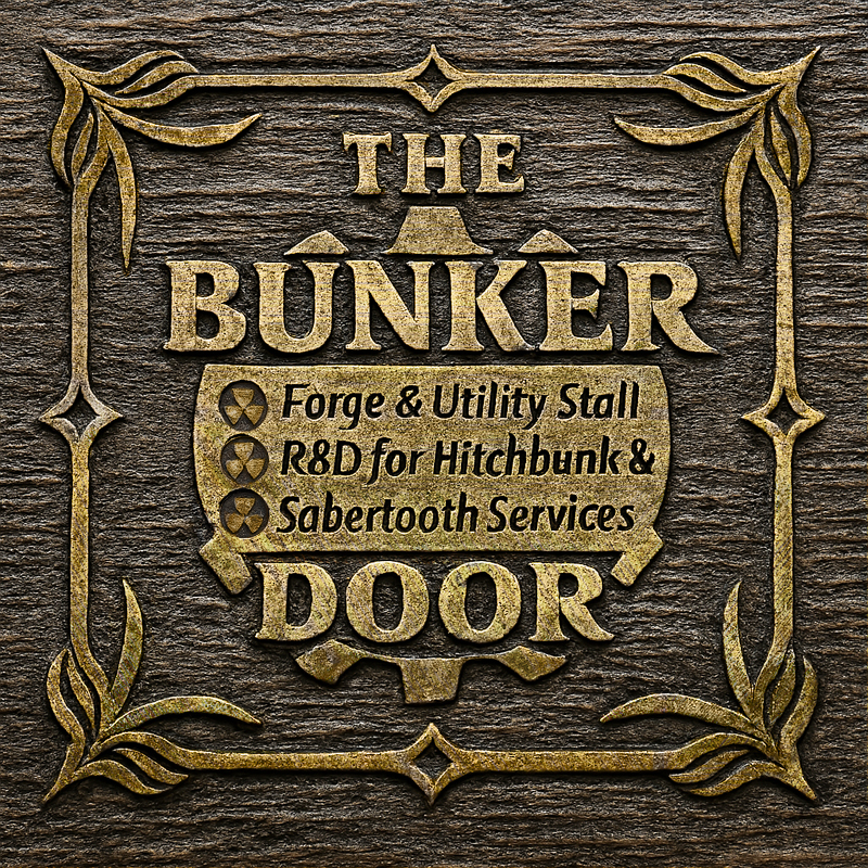 HitchBunk Stall exterior — forge and utility stall